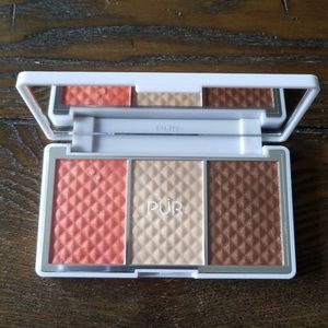 PUR Bronze & Brighten Cheek Palette